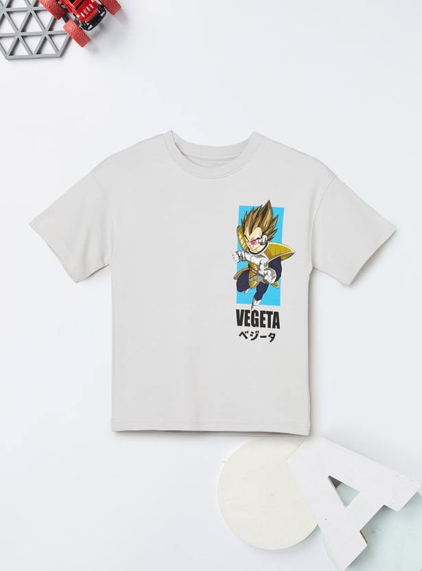 Boys DragonBall-Z Print T-shirt