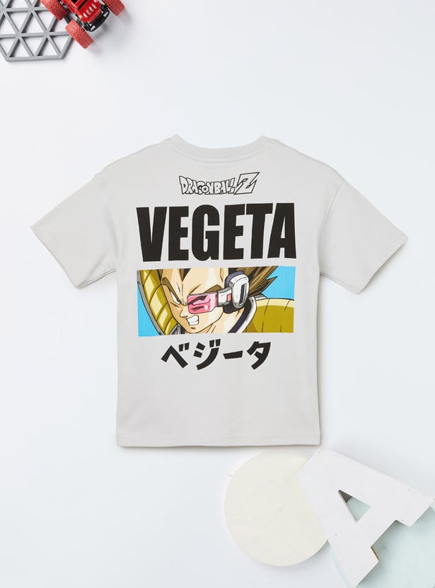 Boys DragonBall-Z Print T-shirt