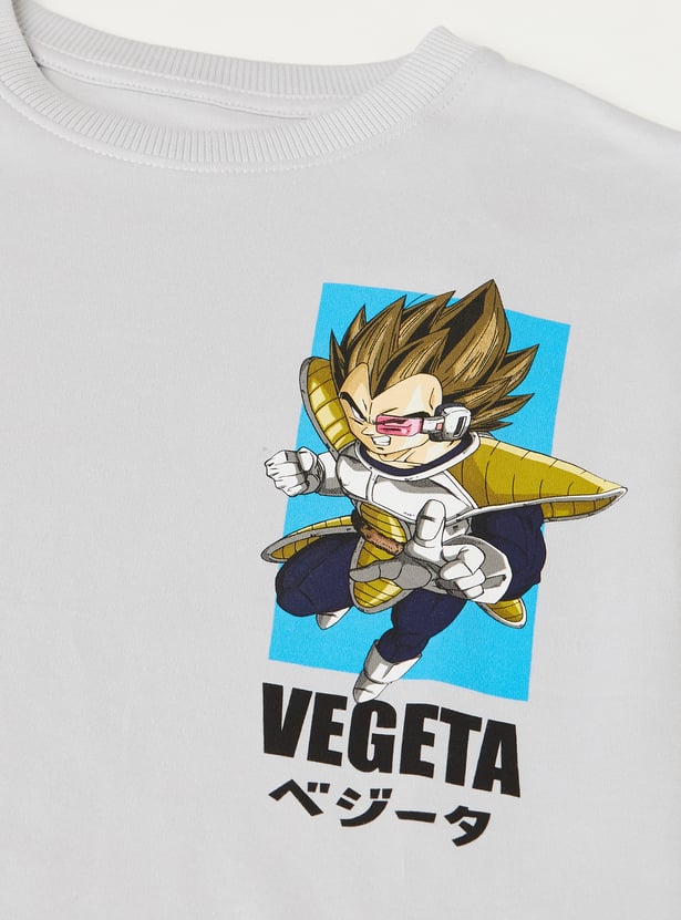 Boys DragonBall-Z Print T-shirt