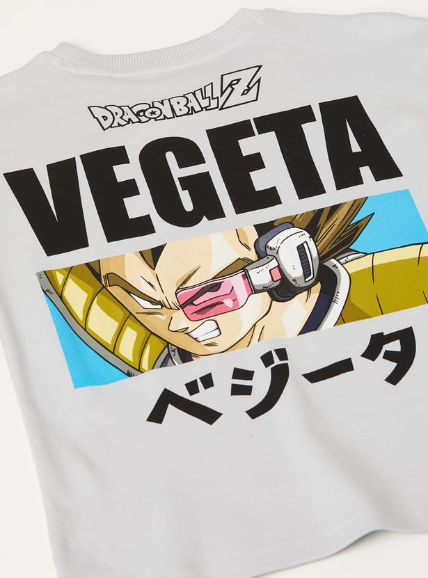 Boys DragonBall-Z Print T-shirt