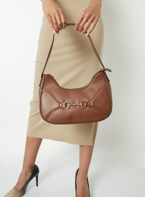 Women Shoulder Bag with Buckles