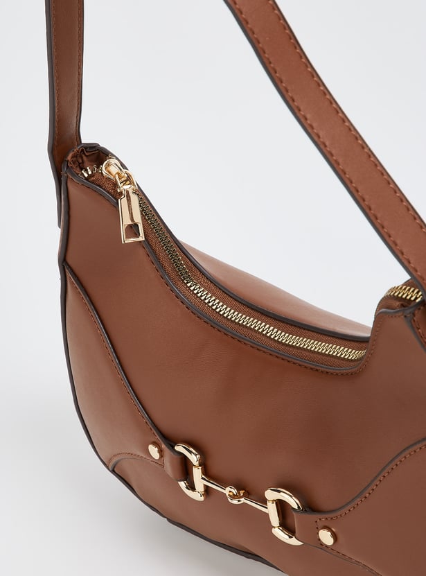 Women Shoulder Bag with Buckles