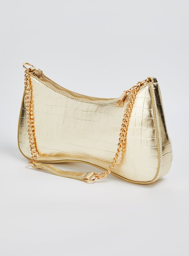 Buy Women Textured Shoulder Bag Online at just