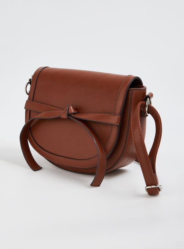 Women Tie Detail Sling Bag