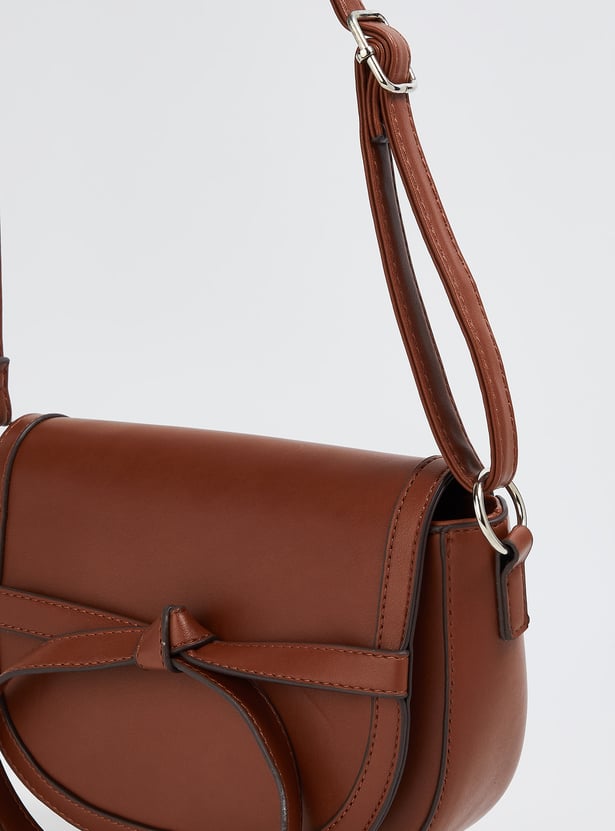 Women Tie Detail Sling Bag