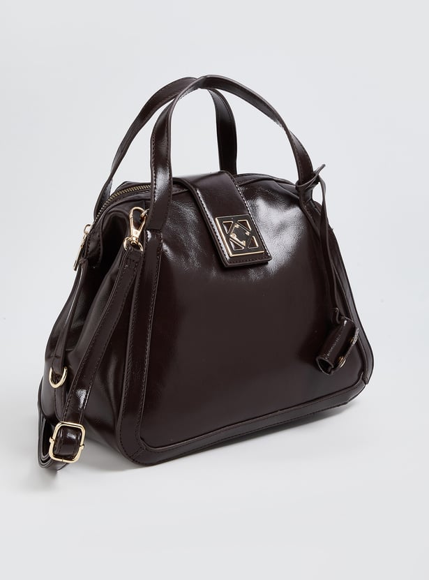 Women Solid Sling Bag