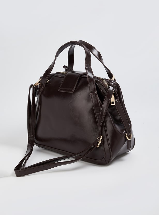 Women Solid Sling Bag