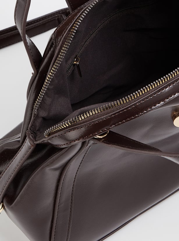 Women Solid Sling Bag