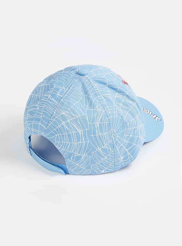 Kids Spiderman Applique Baseball Cap