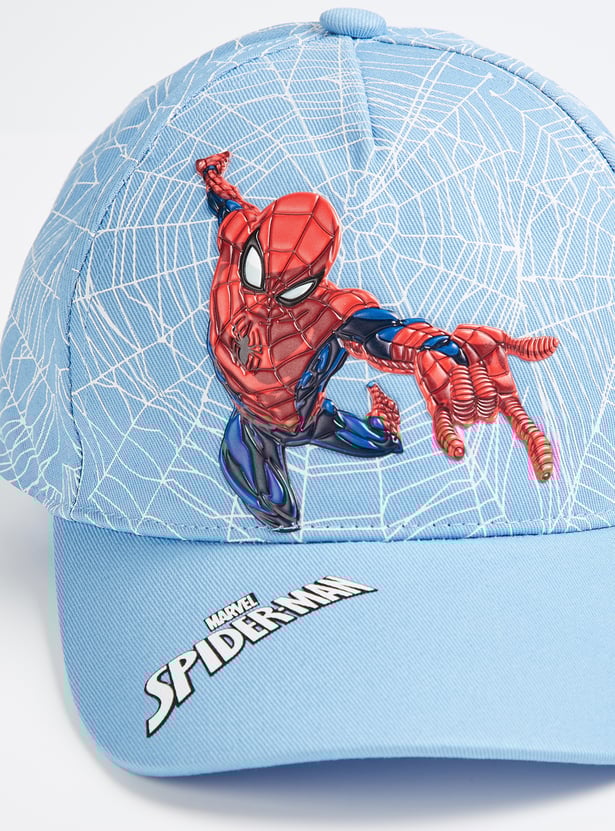 Kids Spiderman Applique Baseball Cap