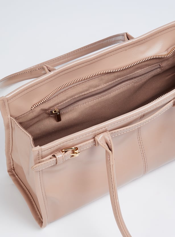 Women Solid Shoulder Bag