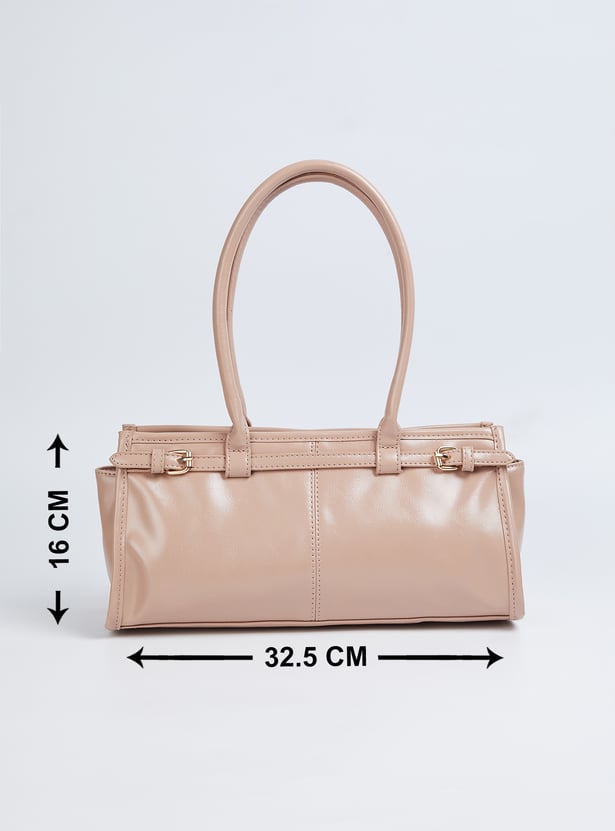Women Solid Shoulder Bag