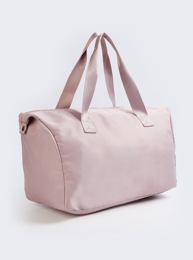 Buy Women Textured Duffle Bag Online at just
