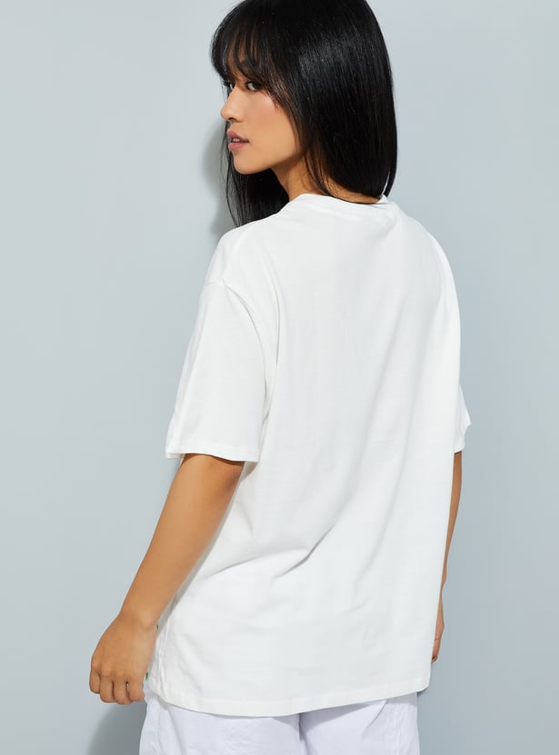 URB_N Women Printed T-shirt