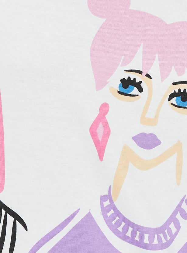 URB_N Women Printed T-shirt