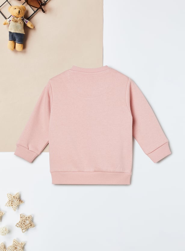 Girls Printed Sweatshirt