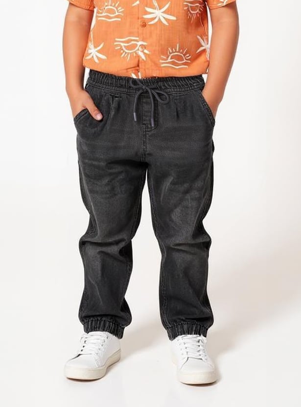 Boys Washed Jogger Jeans