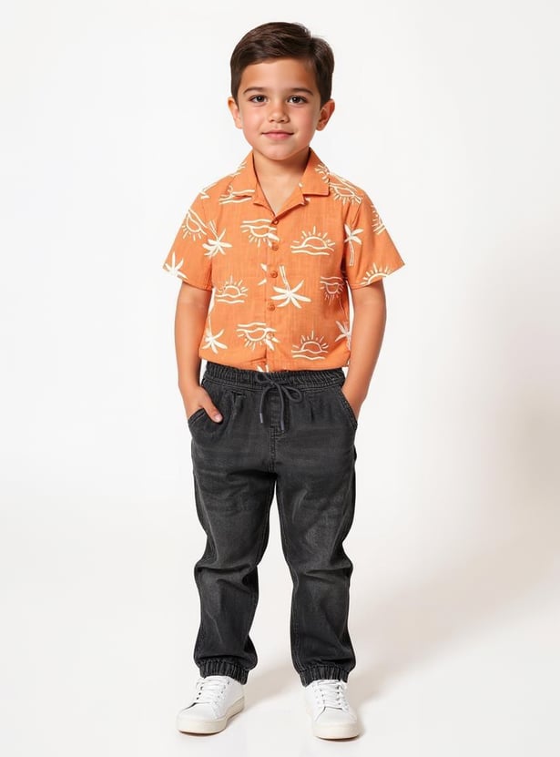 Boys Washed Jogger Jeans