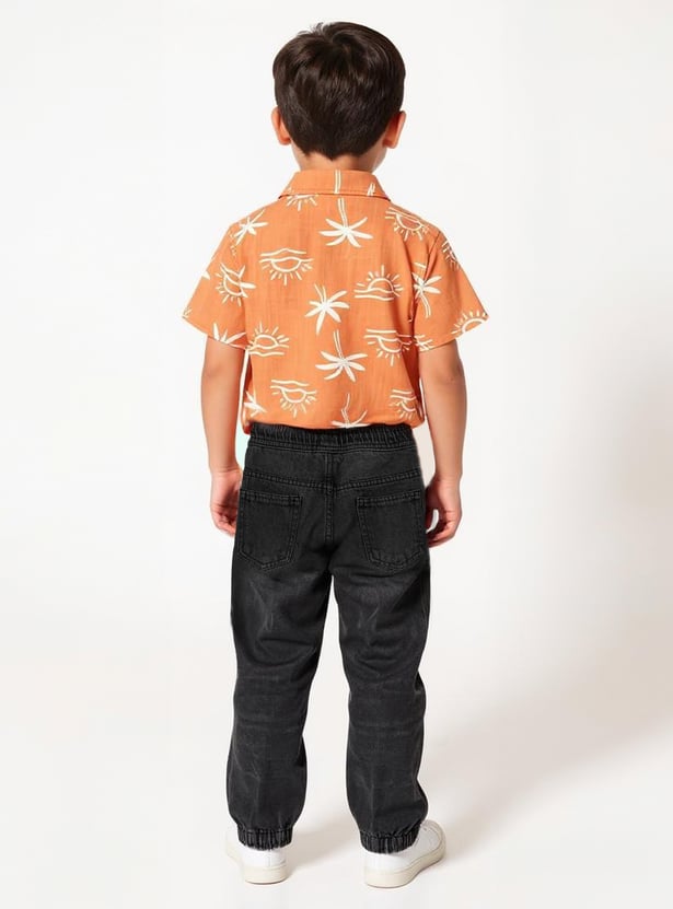 Boys Washed Jogger Jeans