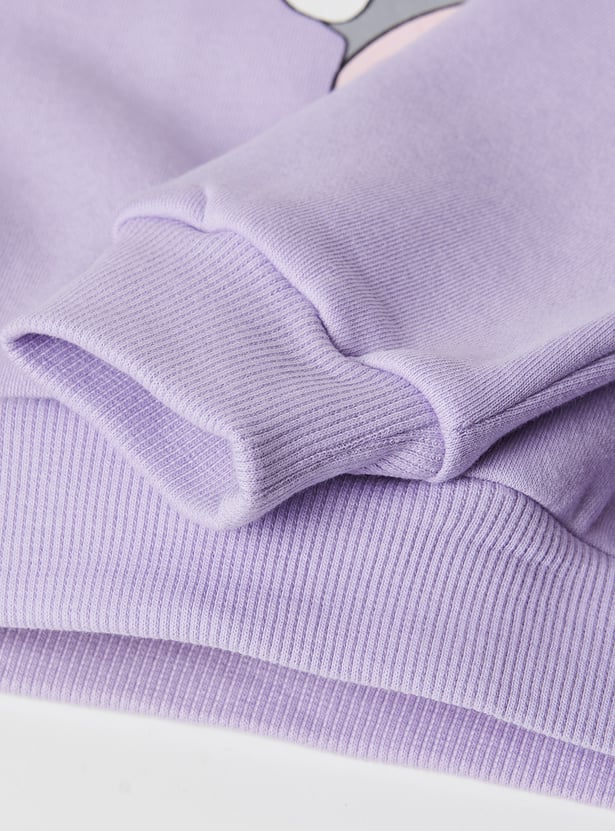 Girls Graphic Print Sweatshirt