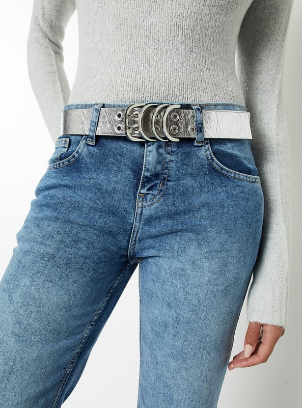 Women Textured Belt