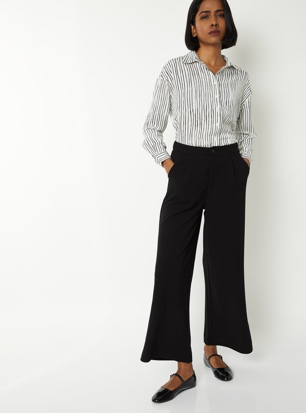 Women Striped Formal Shirt