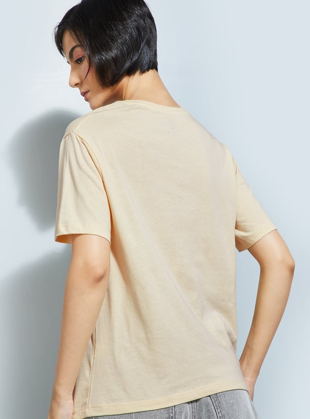ALAYA F x URB_N Printed Relaxed Fit T-shirt