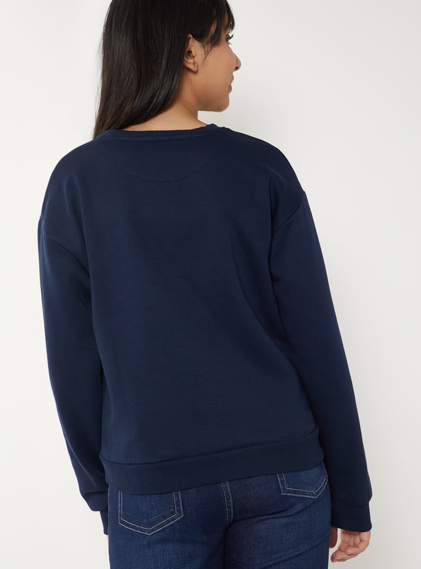 Girls Printed Sweatshirt