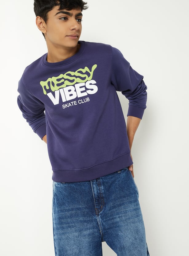 Boys Printed Sweatshirt