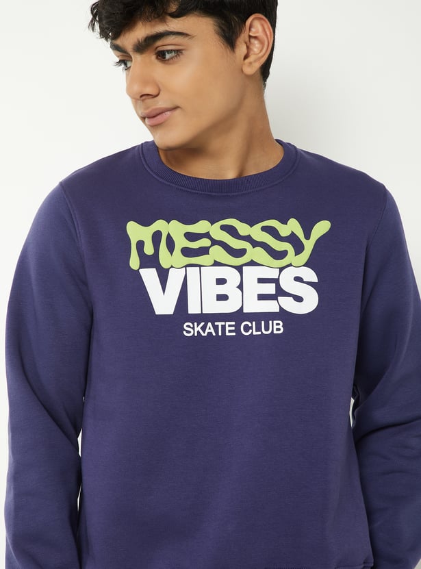 Boys Printed Sweatshirt