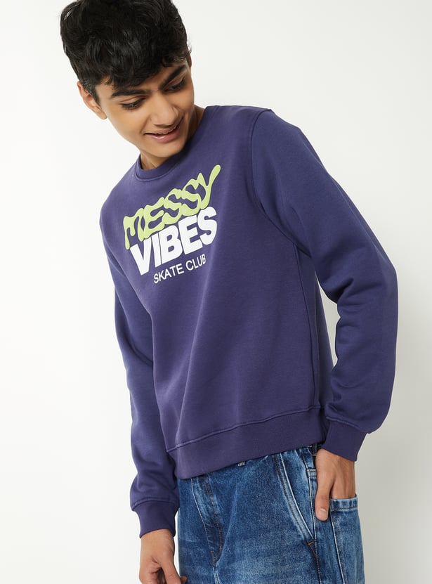 Boys Printed Sweatshirt