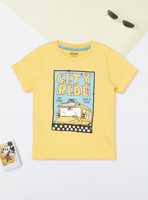 Boys Graphic Print T-shirt
