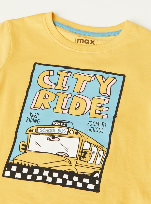 Boys Graphic Print T-shirt