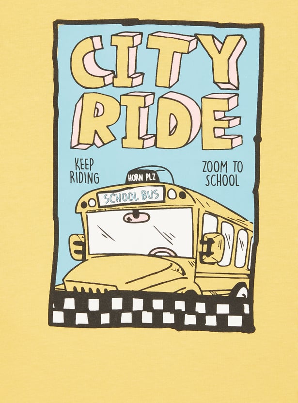 Boys Graphic Print T-shirt