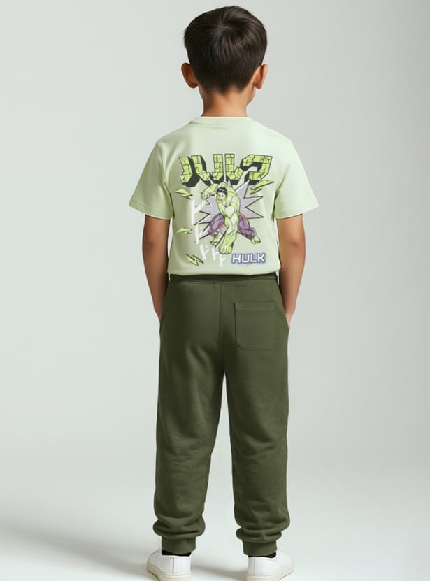 Boys Knit Relaxed Fit Joggers