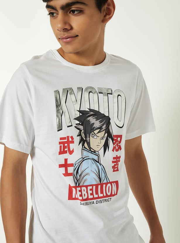 Boys Kyoto Print T-shirt