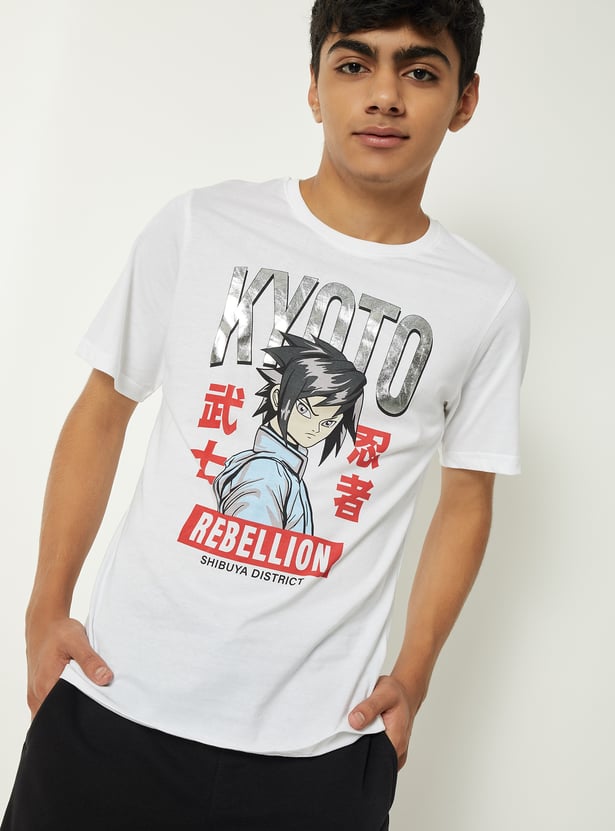 Boys Kyoto Print T-shirt