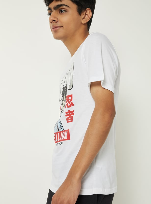 Boys Kyoto Print T-shirt