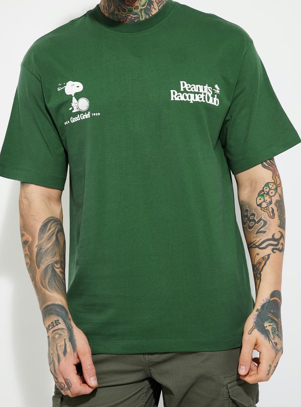 Mens Tshirt Magliette Charlie Brown URB_N Men Peanuts Print