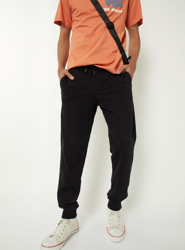 Boys Solid Joggers