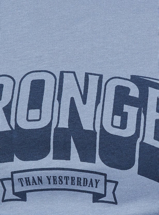 URB_N Men Printed Slim Fit T-shirt