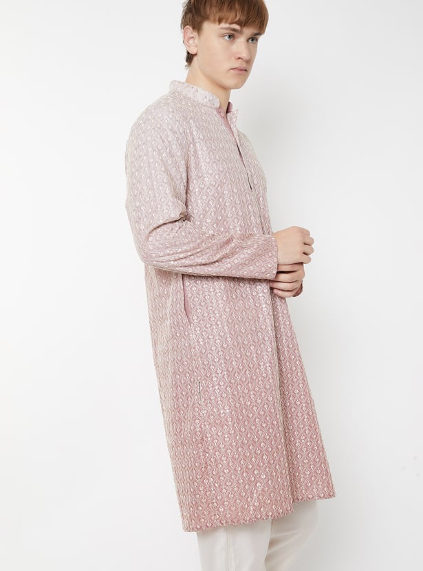 Men Ombre Regular Fit Kurta