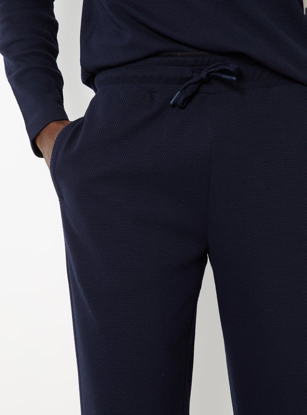 Men Textured Lounge Pants