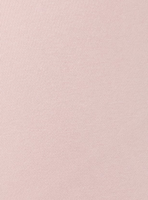 Girls Solid Wide Leg Trousers