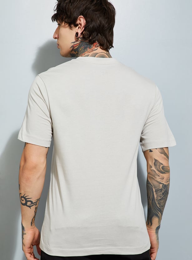 URB_N Men Printed Regular Fit T-shirt