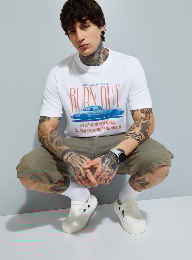 URB_N Men Printed T-shirt