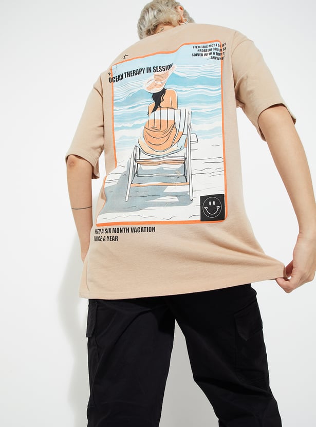 トップス Optstuff TFAC DRAWSTRING T-SHIRT OPTSTUFF] TFAC DRAWSTRING T-SHIRT