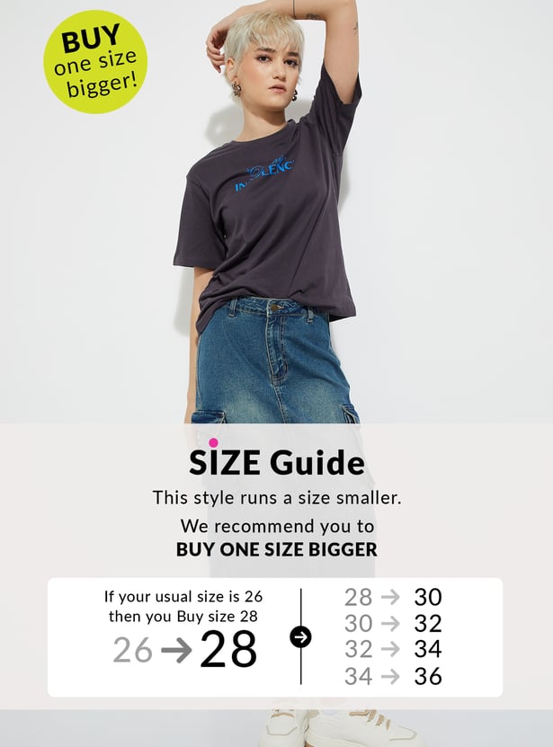 URB_N Women Printed Relaxed Fit T-shirt