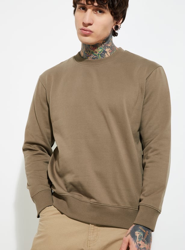 URB_N Men Knit Sweatshirt