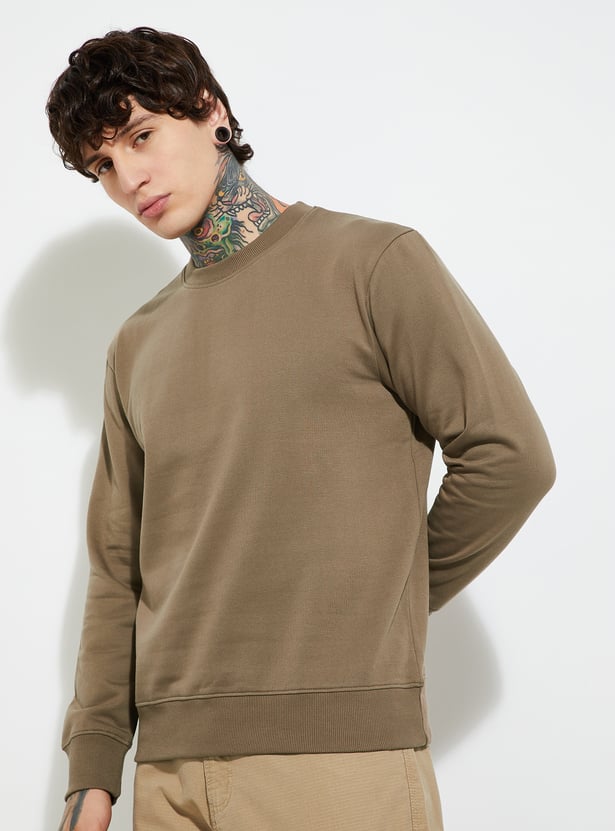 URB_N Men Knit Sweatshirt